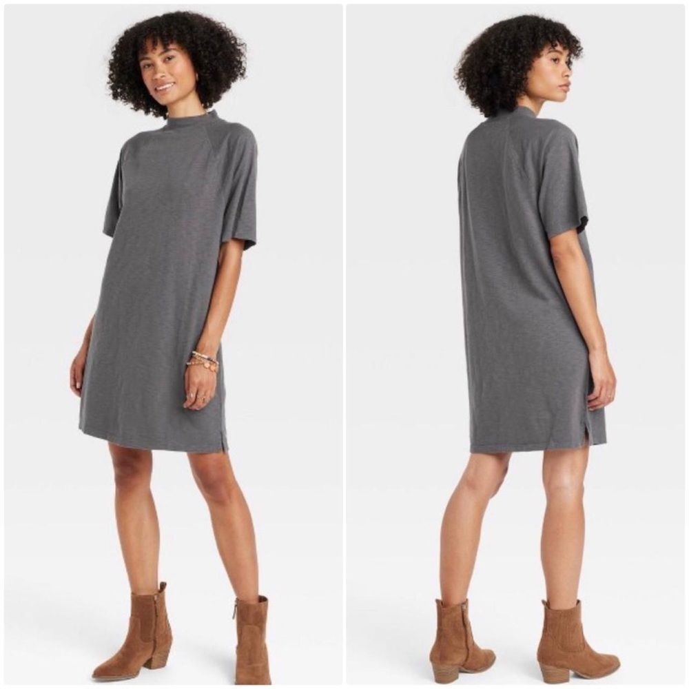 🎩🗝️$25 Universal Thread Knit Mock Neck Dress NWT and NWOT